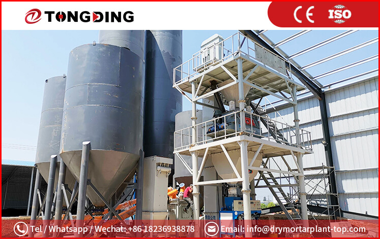Завод по производству цементно-гипсовых растворов